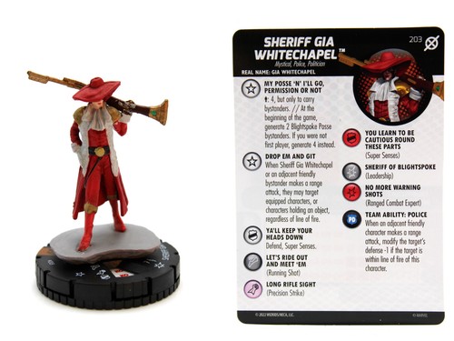 Heroclix 203 sceriffo - #203, gia