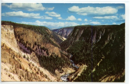 Cartolina yellowstone grand - cartolina,