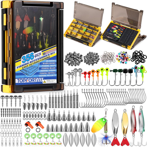 356pz kit accessori pesca - kit,