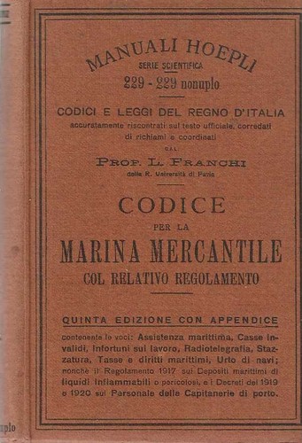 Codice per marina - per,