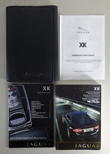 Owner manual wallet jaguar - owner's,