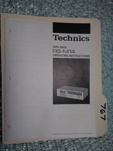 Technics m14 proprietario - technics,