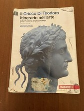IL CRICCO DI TEODORO 1 ITINERARIO NELL'ARTE TERZA ED. VERSIONE BLU ZANICHELLI