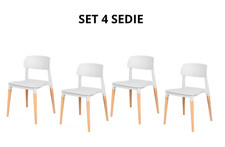 4SEDIE ERGONOMICHE IMPILABI