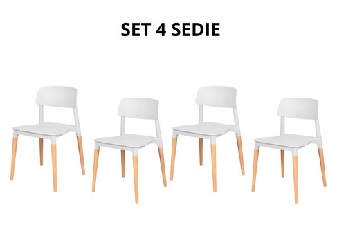 4sedie ergonomiche impilabi - ergonomiche,