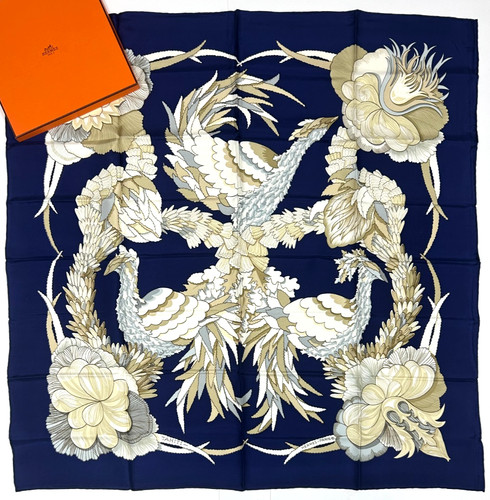 Sciarpa hermes tahiti marina - sciarpa,