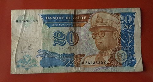 Banconota nouveaux zaires - banconota,