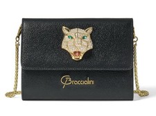 ?? Lady Pantera Braccialini Vera Pelle Donna Borsa Tema Prima Linea ??