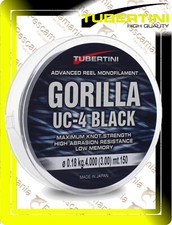 Monofilo Tubertini Gorilla UC-4 Black 150 mt