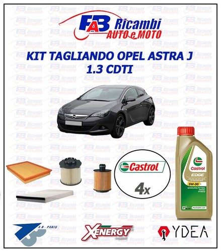 Kit tagliando opel astra 3 - astra, 1.3