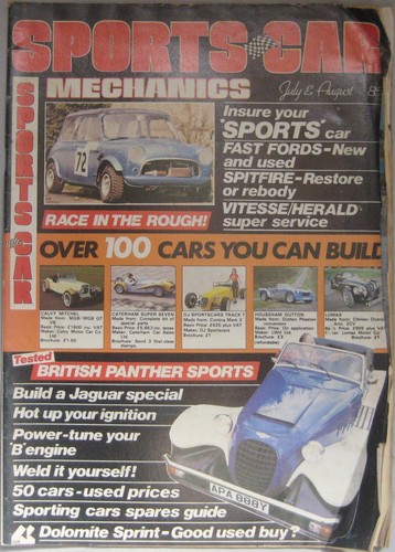 Sports car magazine 1983 - sports,