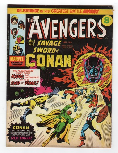 1973 marvel conan - conan, barbaro