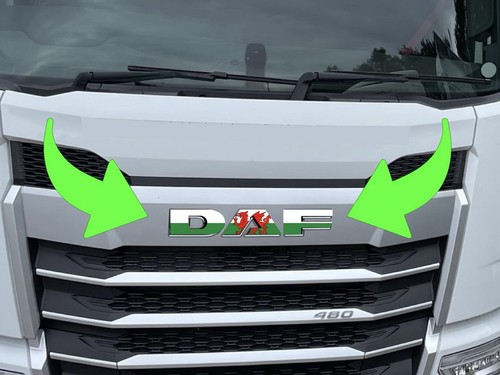 Adesivo daf xg bandiera - xg,