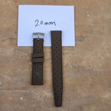 Brown Tropic Rubber Watch