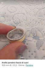 pandora anello Fascia Di Cuori