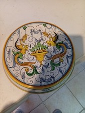 Piatto ceramica decorato a - piatto,