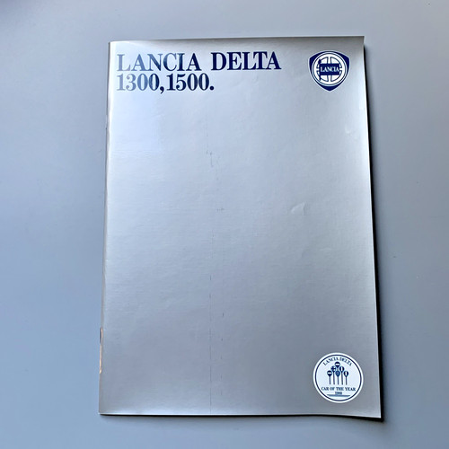 Brochure vendita lancia delta - vendita,