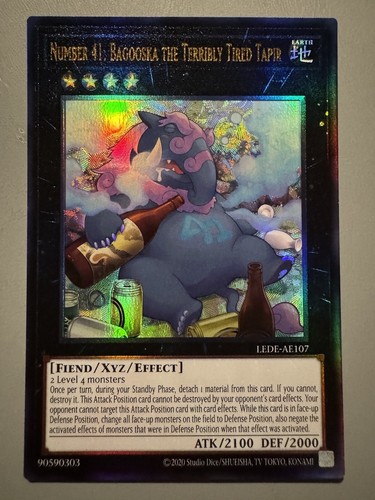 Yugioh number bagooska - yugioh,