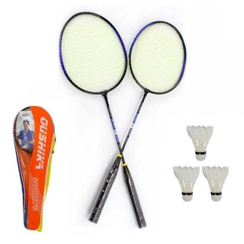 Coppia racchette badminton 3 - +,