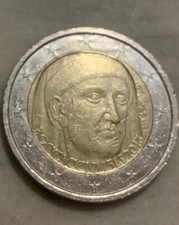 Euro coin boccaccio - boccaccio, 1313