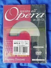 L'Elisir D'Amore - Gaetano Donizetti – Dvd + Libretto INVITO ALL'OPERA