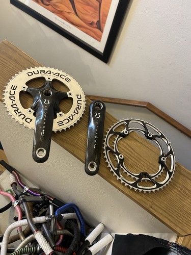 Set pedivelle carbonio shimano - pedivelle,
