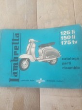 Lambretta LI 125 -150/ 175 innocenti Catalogo  Parti Ricambio  originale 