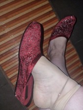 Ciabatte Pantofole Velluto Sabot  Usate