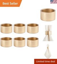 Decorative Napkin Rings Gold