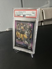 2022 Donruss Optic Jerome Bettis Retro-series Black Pandora 3/25. #RA-13. PSA-9