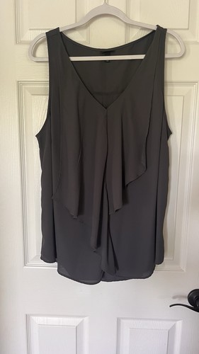 Top donna grigio - , maniche