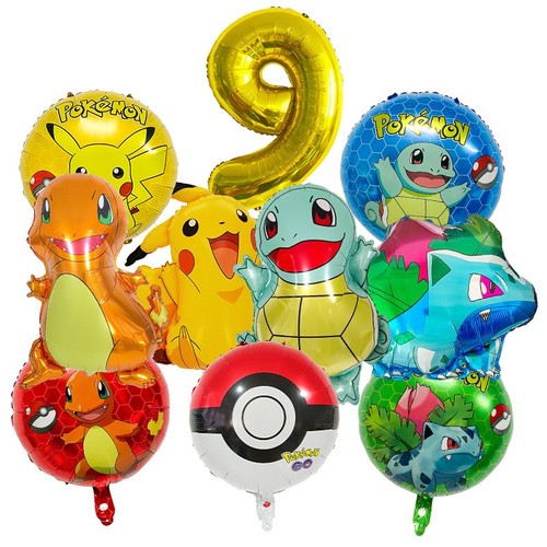 Palloncino foil tema pokemon - tema,