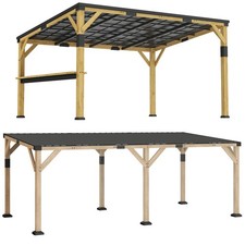 Outsunny Wooden Gazebo, Gazebo