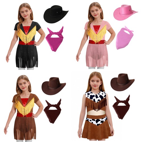 Abito ballo bambina cowboy - da,