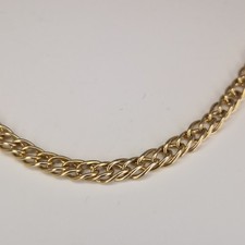 Collana catena doppio anello