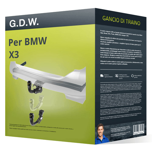 Gancio traino adatto per - , bmw
