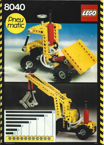 Lego pneumatic 8040 manuale - 8040,