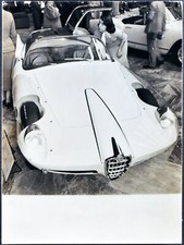 Foto vintage Alfa Romeo Sport Salone Auto 1956 Ft 35306 - Stampa 20x15 cm