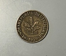 Germany 10 pfennig 1950 F