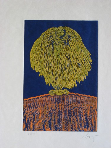 Baj enrico gravure originale - baj,