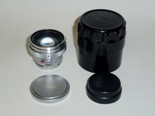 ZORKI ZK 2/50 Rosso P Sovietico Raro Obiettivo Sonnar Copia per Contax Kiev 1949