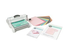 Sizzix BigShotPlus StarterKit - Cartella esclusiva per fustelle e goffratura, bianco e grigio 9", 1 confezione