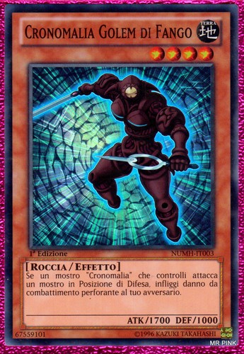 Cronomalia golem fango - cronomalia, di