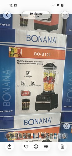 Bonana b101 frullatore - bonana,