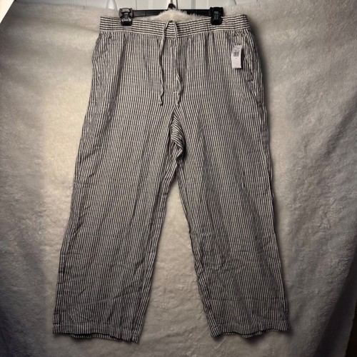 Pantalone misto lino - , a