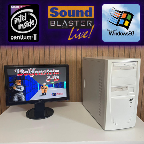 Retro gaming vintage win98 - retro,