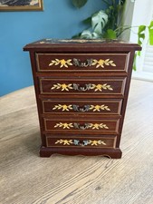 Cassettiera vintage in legno
