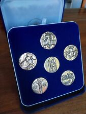 Cofanetto Medaglie Floriano Bodini XXV Pontificato Giovanni Paolo II