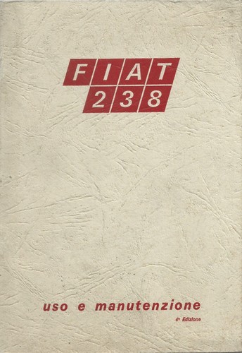 Fiat 238 1200 1500 - fiat, uso