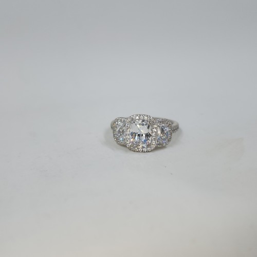 Anello diamonique pietre - anello,